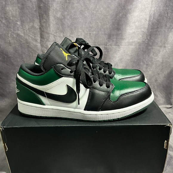 🔥Noble Green Toe🔥 jordan 1 low noble green toe size 9 mens - Picture 6 of 10